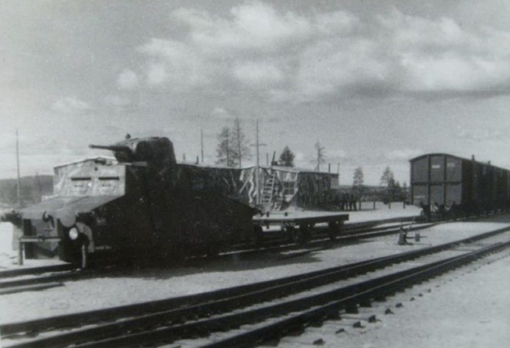 Armored rubber Zeppelin - The Second World War, Story, Armoured train, Wehrmacht, Modeling, Longpost