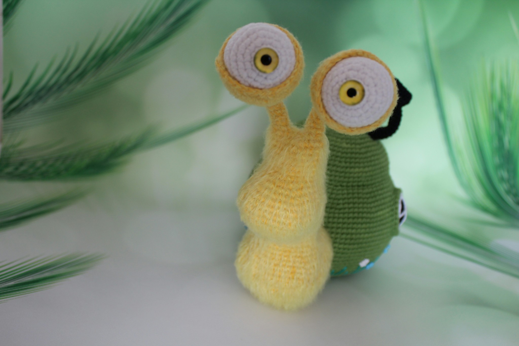 Ulitichek - Crochet, Knitted toys, Amigurumi, Snail, Needlework without process, Longpost