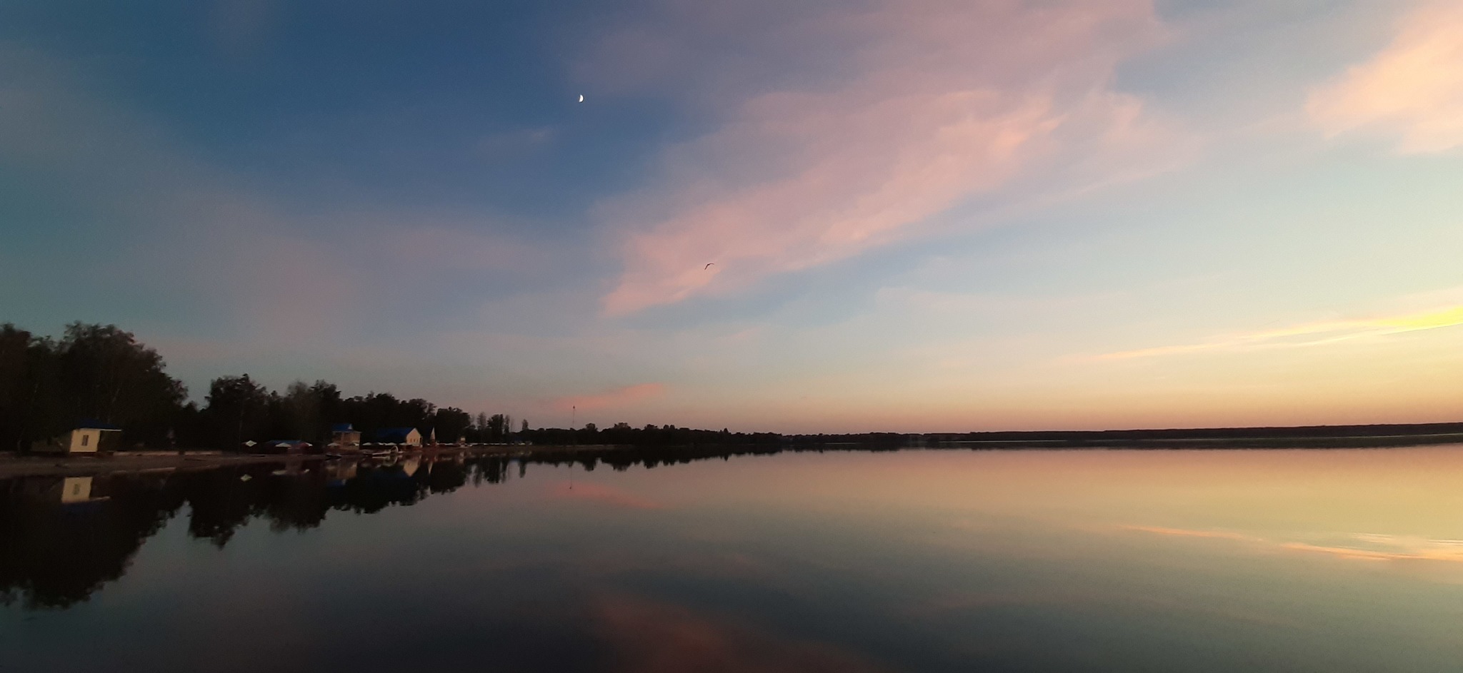 Land of 1000 lakes - My, Sunset, Lake