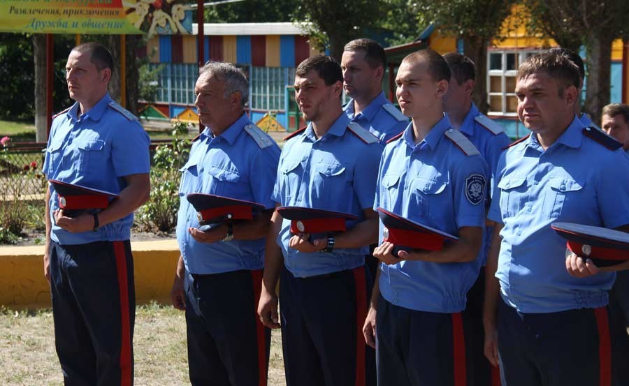 В Миллеровский район приехали казаки со всей Ростовской области - Миллерово, Ростовская область, Казачество, Сборы, Казаки