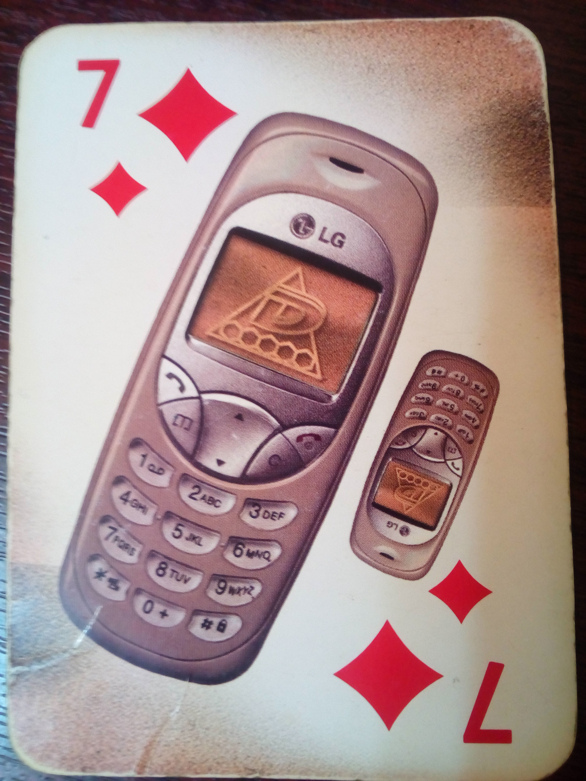 Cards without money and a trunk (but with mobile phones) Part 2 - My, Playing cards, Mobile phones, Retro, Longpost