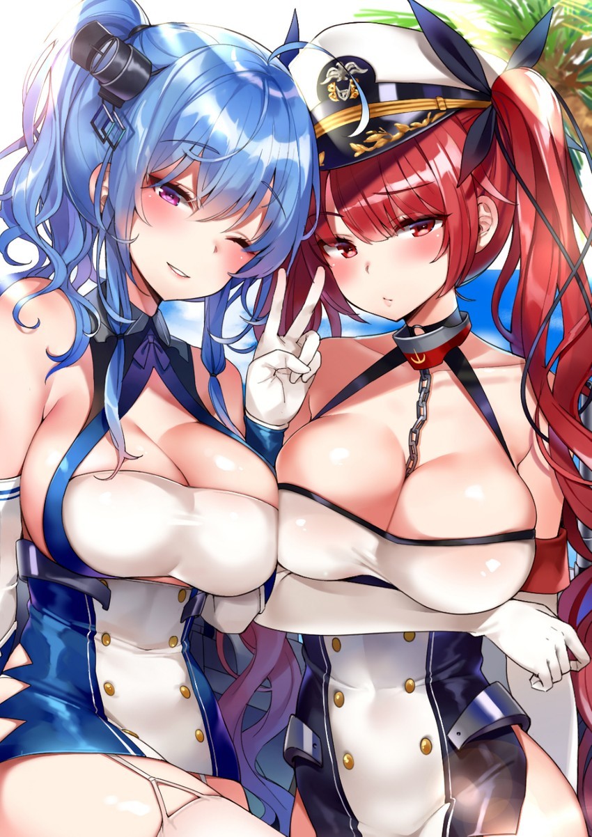 Anime Art - NSFW, Anime, Anime art, Azur lane, Honolulu, St louis