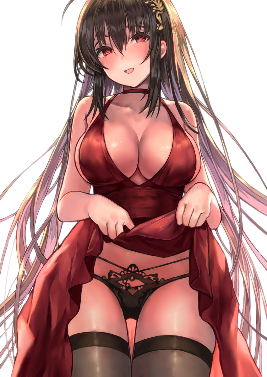 Anime Art - NSFW, Anime art, Longpost, Girls, Breast, Booty, Nipples, Underwear, Stockings, Anime