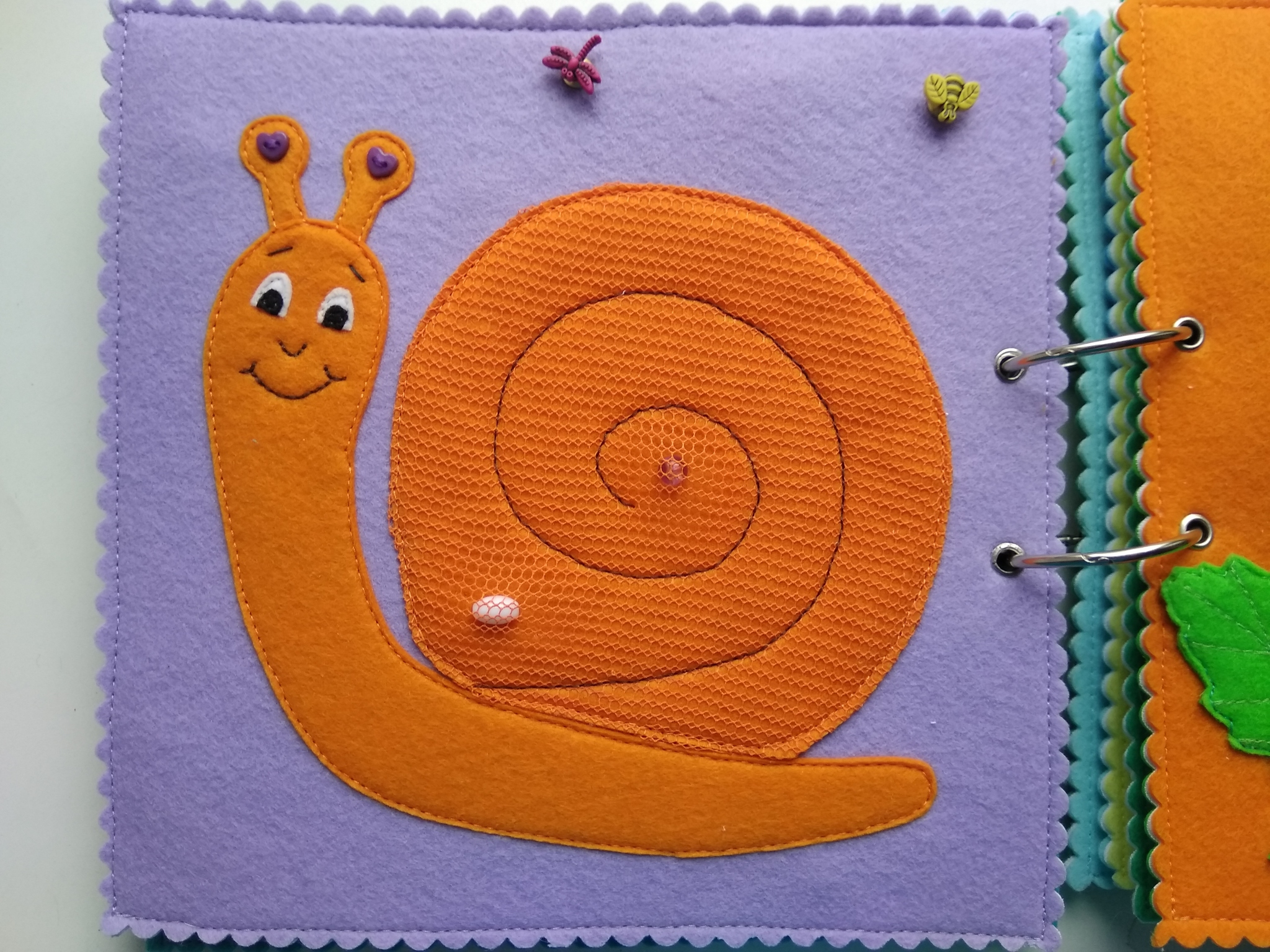 Developing tactile felt book. - My, Hobby, Developing, Felt, Needlework, Needlework without process, Children's literature, Longpost, Toys