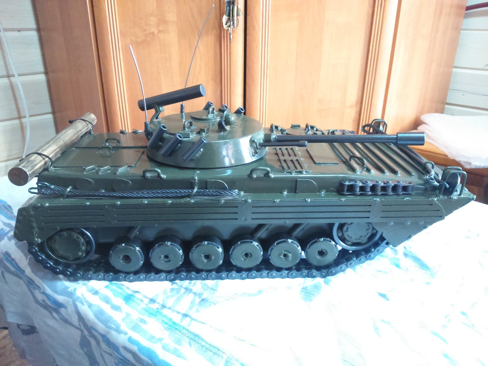 BMP from scrap metal - Bmp, Tanks, Modeling, Welding, Longpost, BMP-2