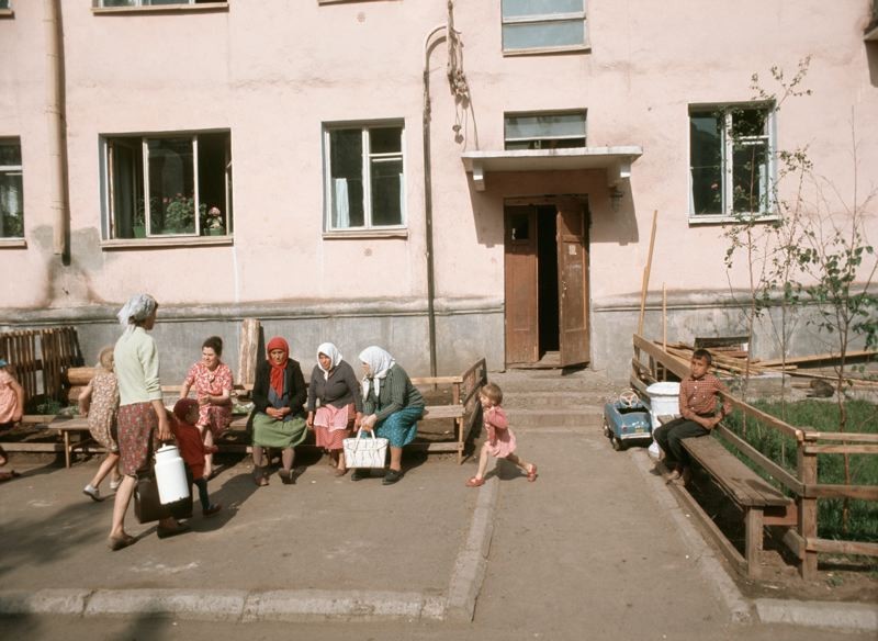 Georg Oddner. Bratsk, 1967 - the USSR, Bratsk, Longpost