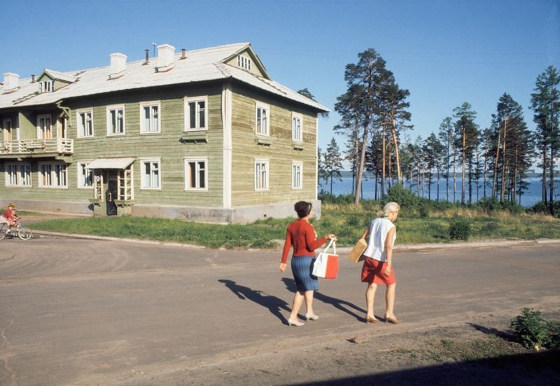 Georg Oddner. Bratsk, 1967 - the USSR, Bratsk, Longpost