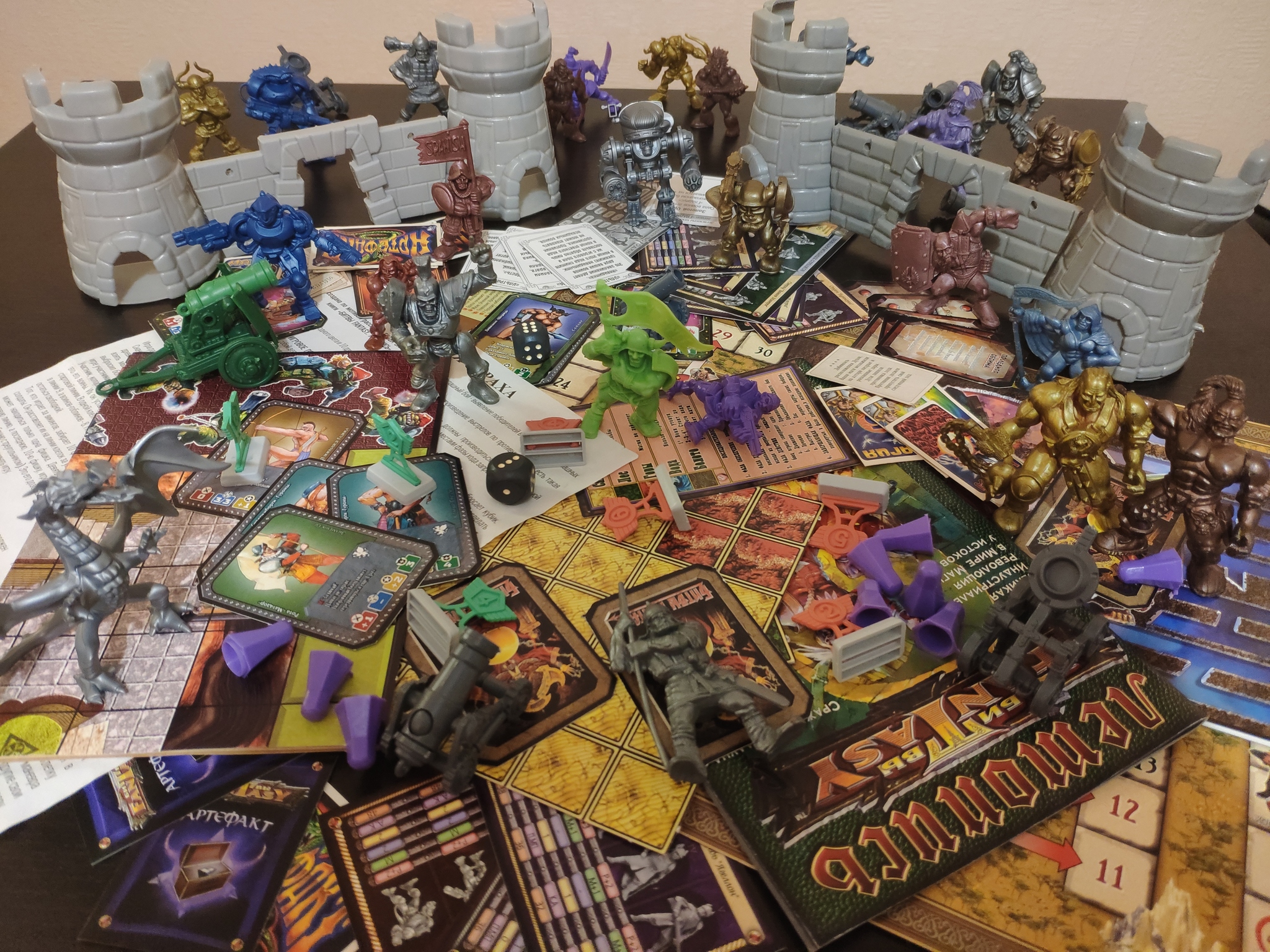 Fantasy battles. Wargame of domestic production. - Board games, Technologist, Fantasy, , Desktop wargame, GIF, Longpost, Pnp
