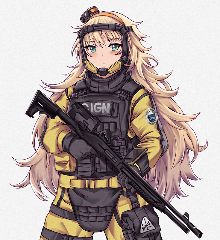 Anime art - Аниме, Anime Art, Pixiv, Tom Clancy’s Rainbow Six Siege