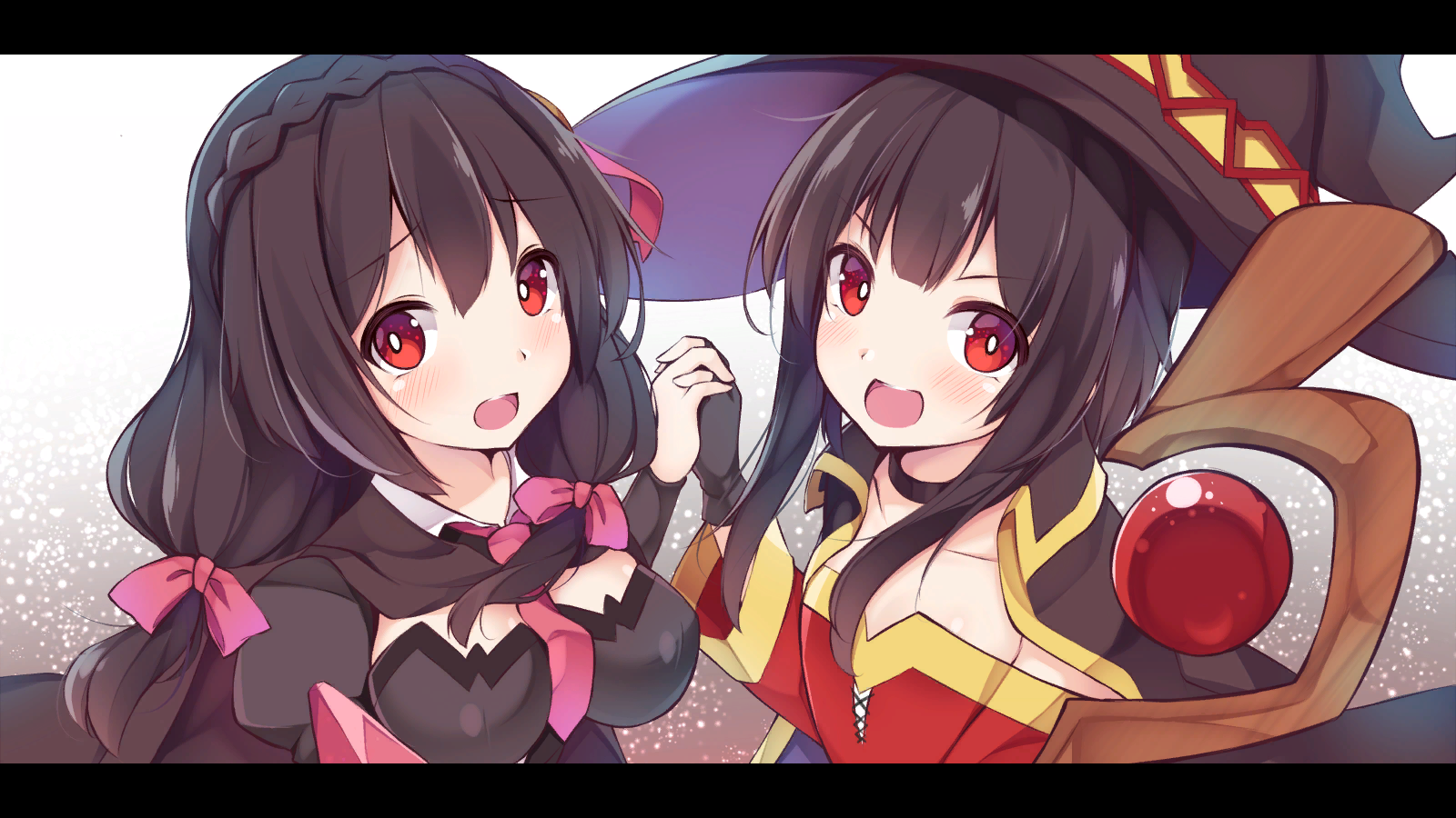 scarlet cuties - Konosuba, Yunyun, Megumin, Anime art, Anime