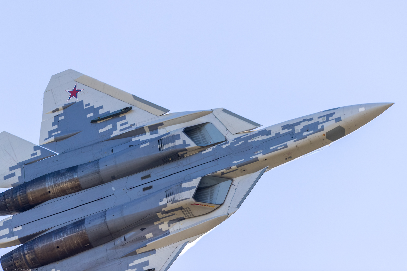 SU-57. Dry - intellectual. - Aviation of the Russian Federation, Su-57, Longpost, Aviation