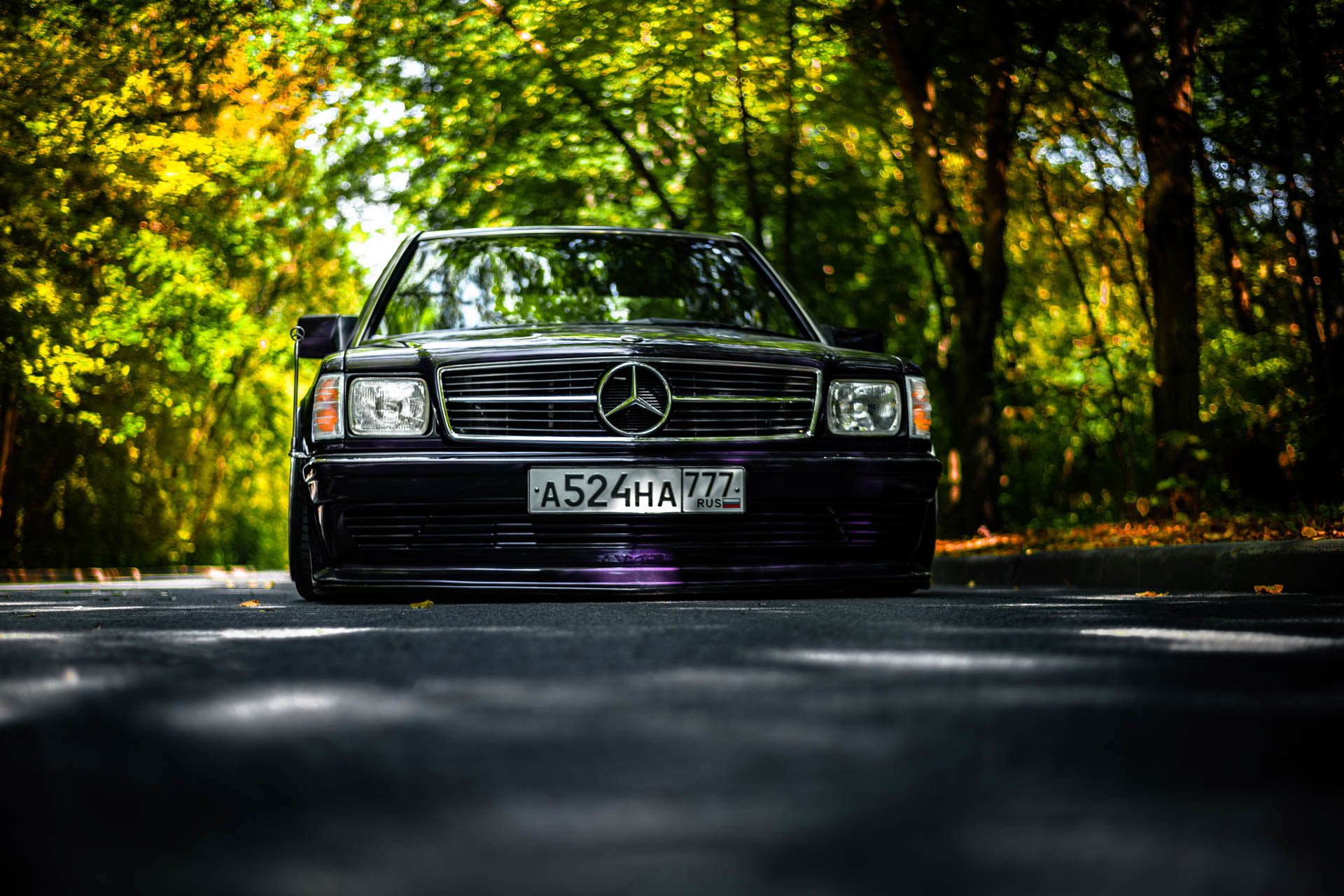 Baby-Benz: Mercedes-Benz W201 - My, Mercedes, Stance, W201, Air suspension, Longpost