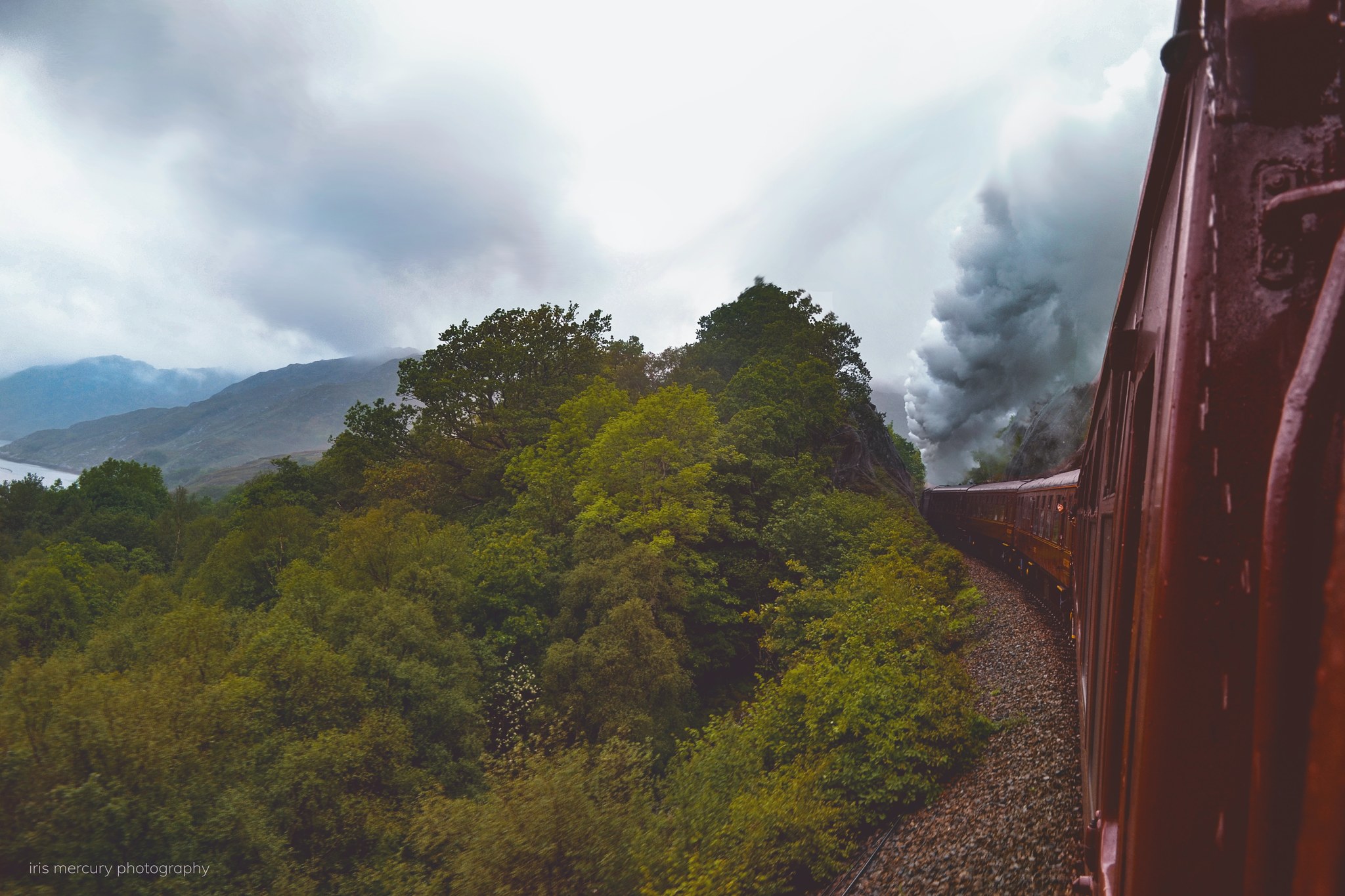 The Jacobite, Scotland - My, Scotland, Harry Potter and the Deathly Hallows, Harry Potter, Potter addicts, A train, Beginning photographer, Longpost