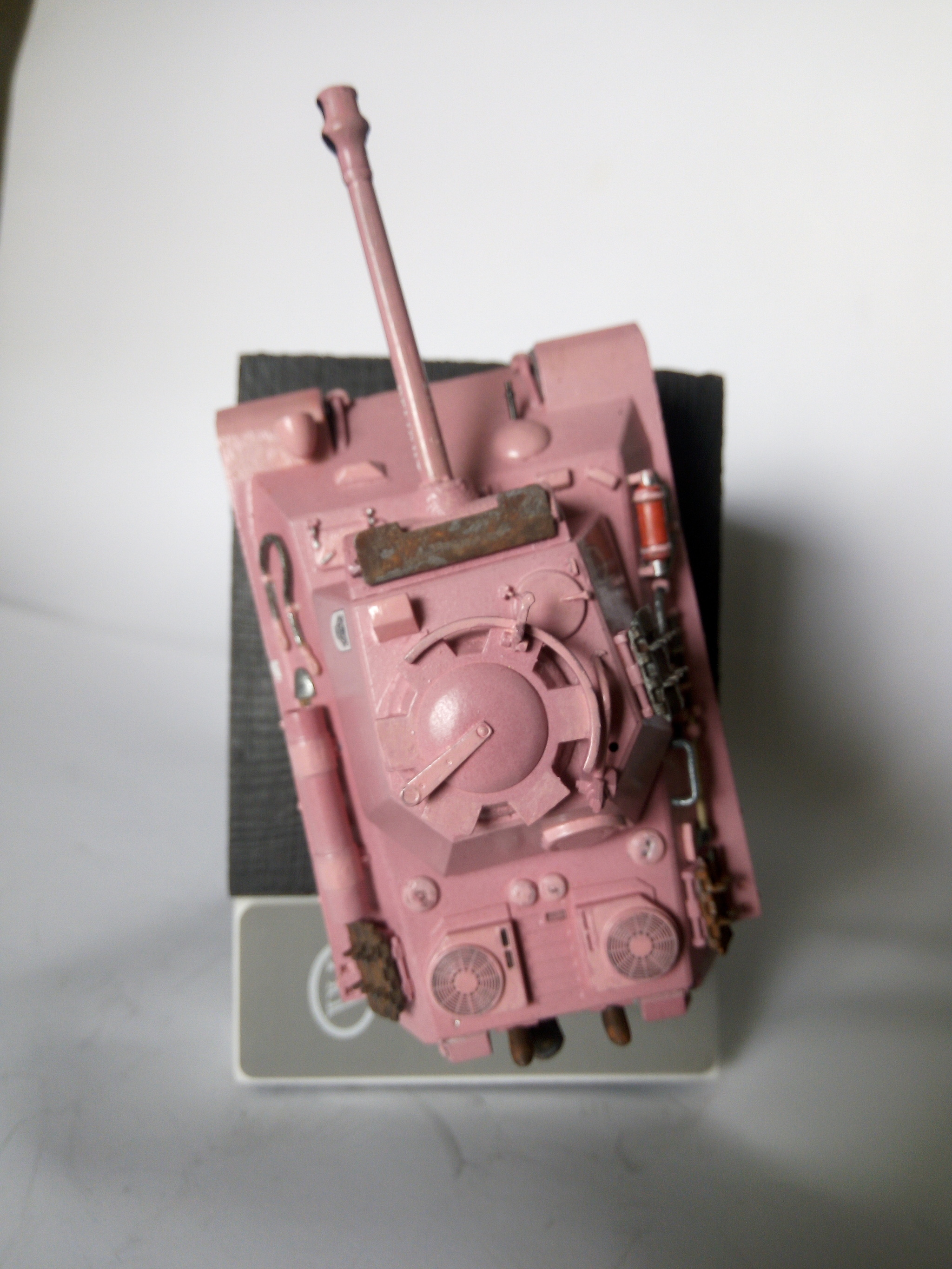 Pink Panther, MENG Toon Tank - My, Tanks, Pink Panther, Longpost