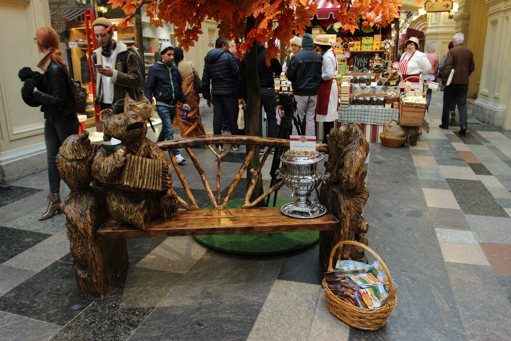 Autumn Festival in GUM - My, Moscow, Gum, Autumn, The festival, Longpost