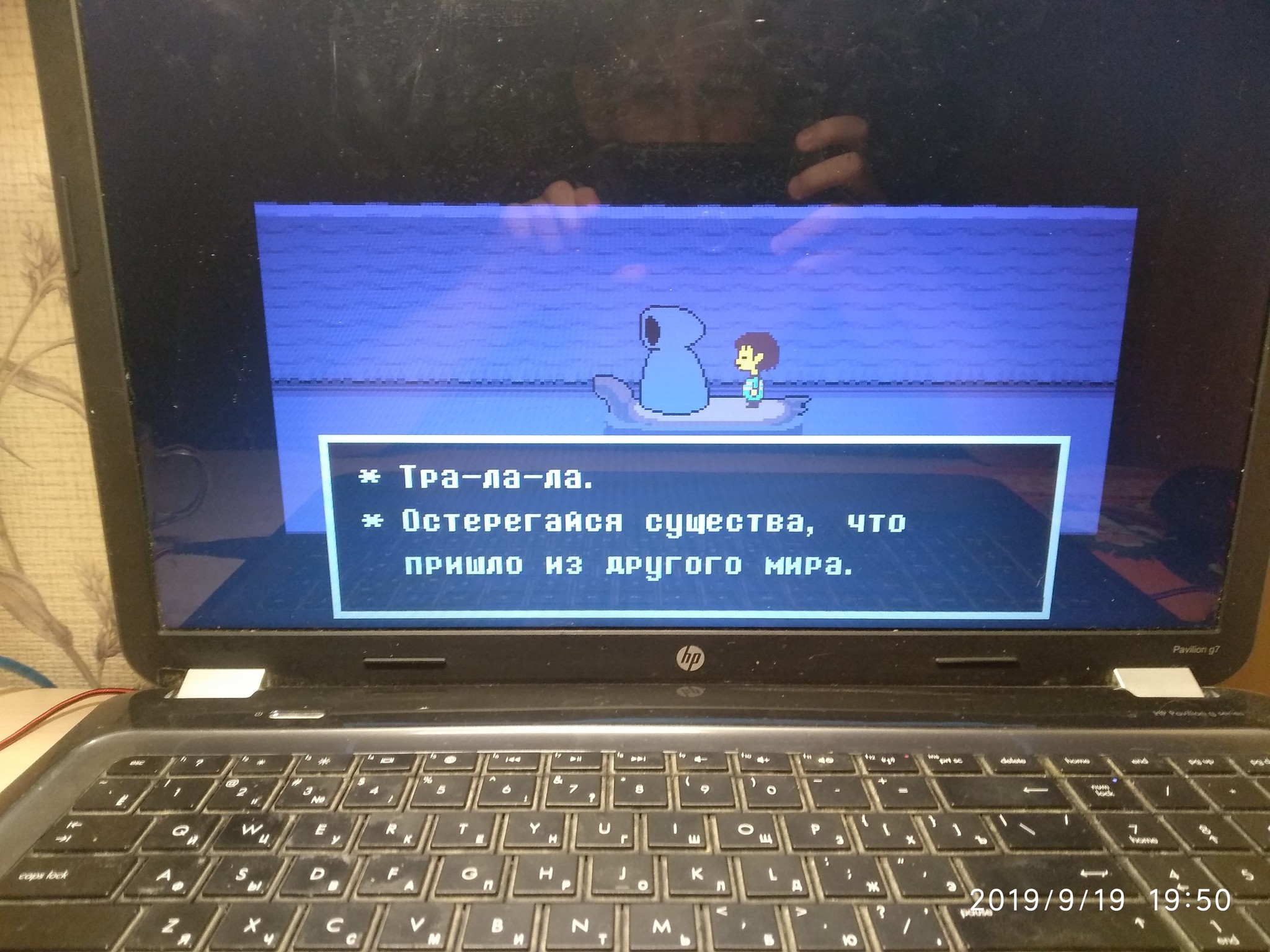 I didn't think that I would find it - My, Undertale, The photo, Пасхалка, W D Gaster