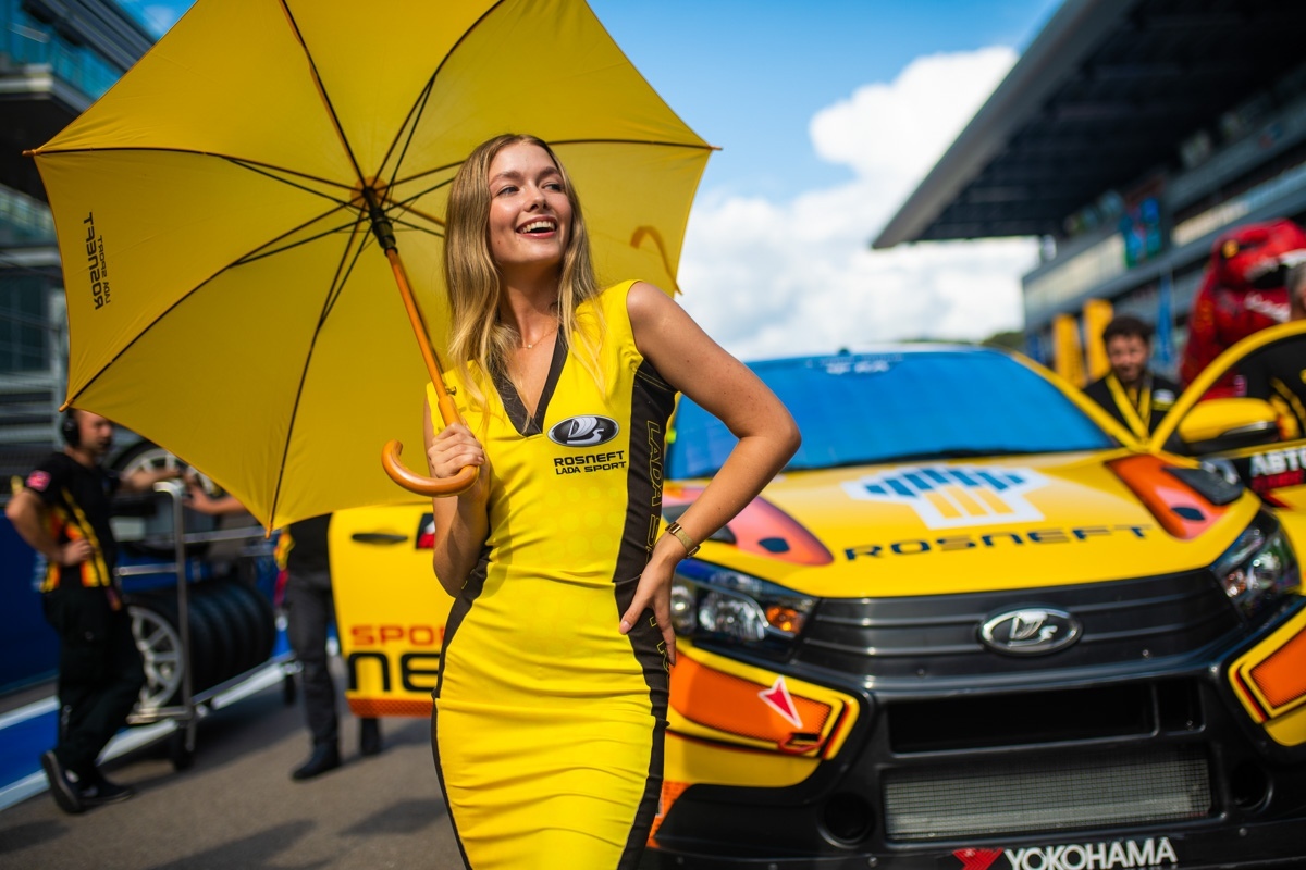 Beauties of the Russian Circuit Racing Series (RSKG) - Lada, Sport, Rscg, Race, Girls, Longpost