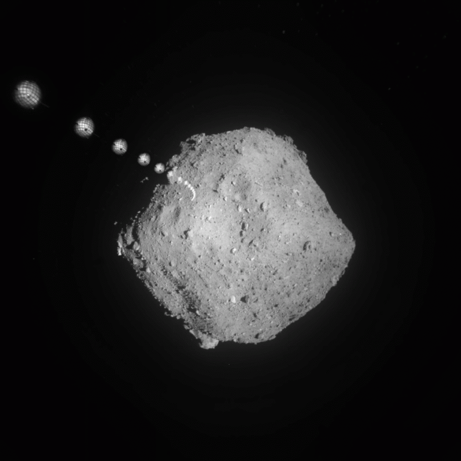 Hayabusa-2 dropped a pair of target designators on the asteroid Ryugu - Space, Hayabusa-2, Designator, Asteroid, Ryugu, Jaxa, Longpost