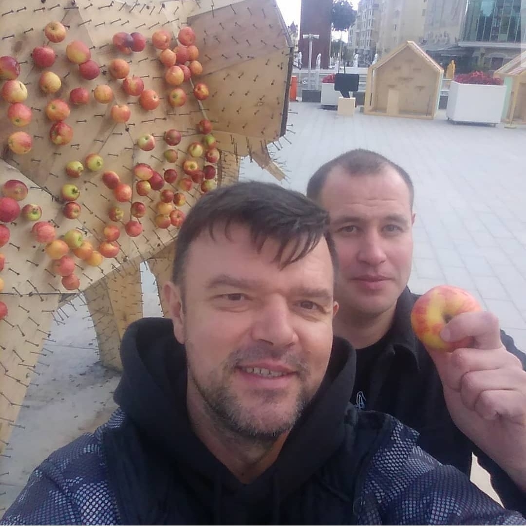 Слон из яблок в Ставрополе. Продолжение. - Ставрополь, День города, Слоны, Яблоки, Добро, Длиннопост, Доброта