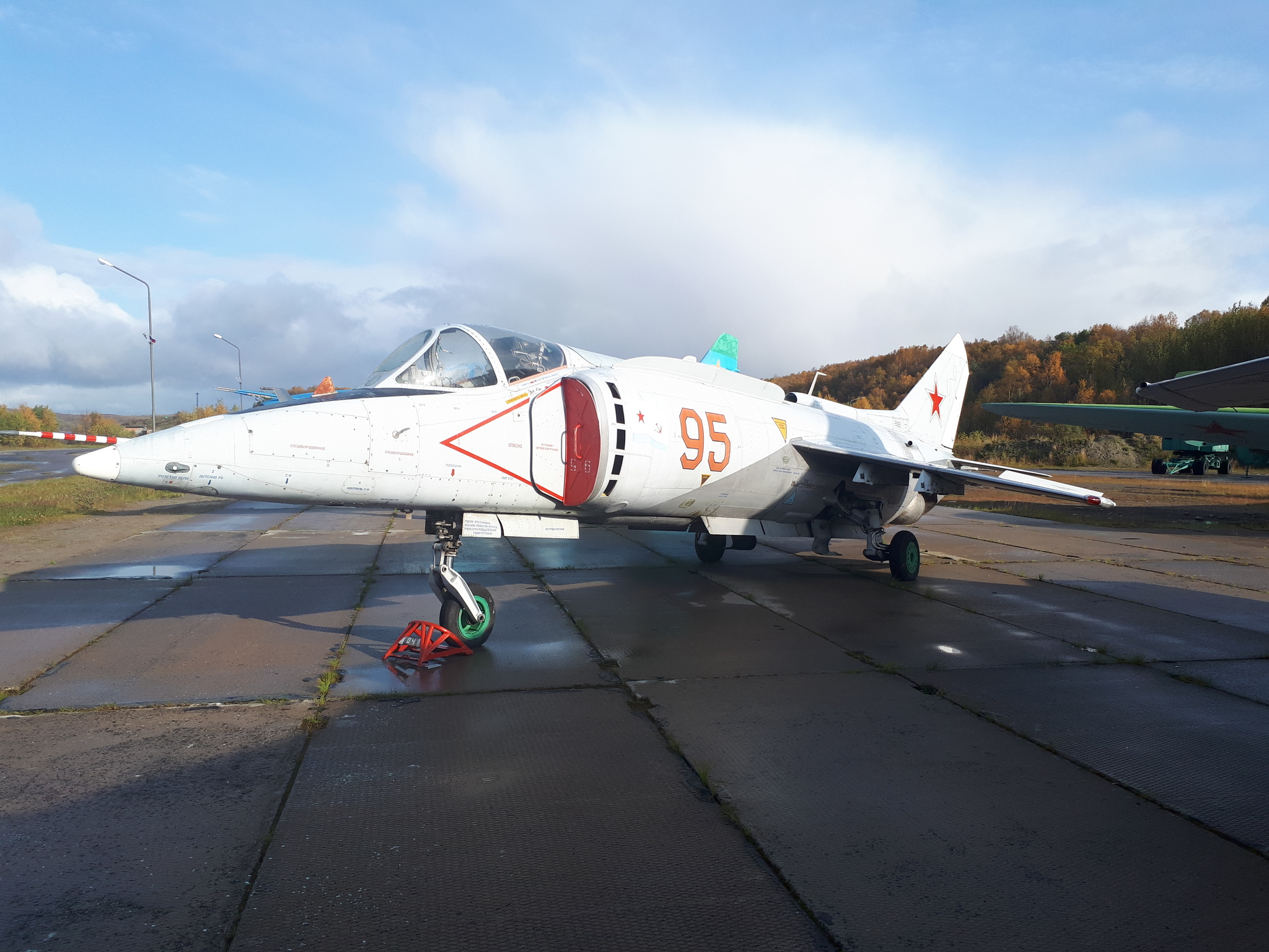 Hello from the USSR. - My, Aviation, Yak-38, the USSR, Severomorsk