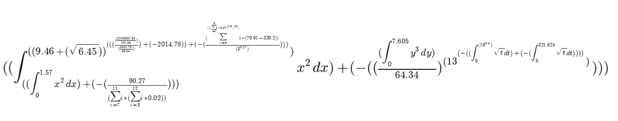 Generator of simple arithmetic examples - My, Python, Humor, Mathematics, LaTeX Software