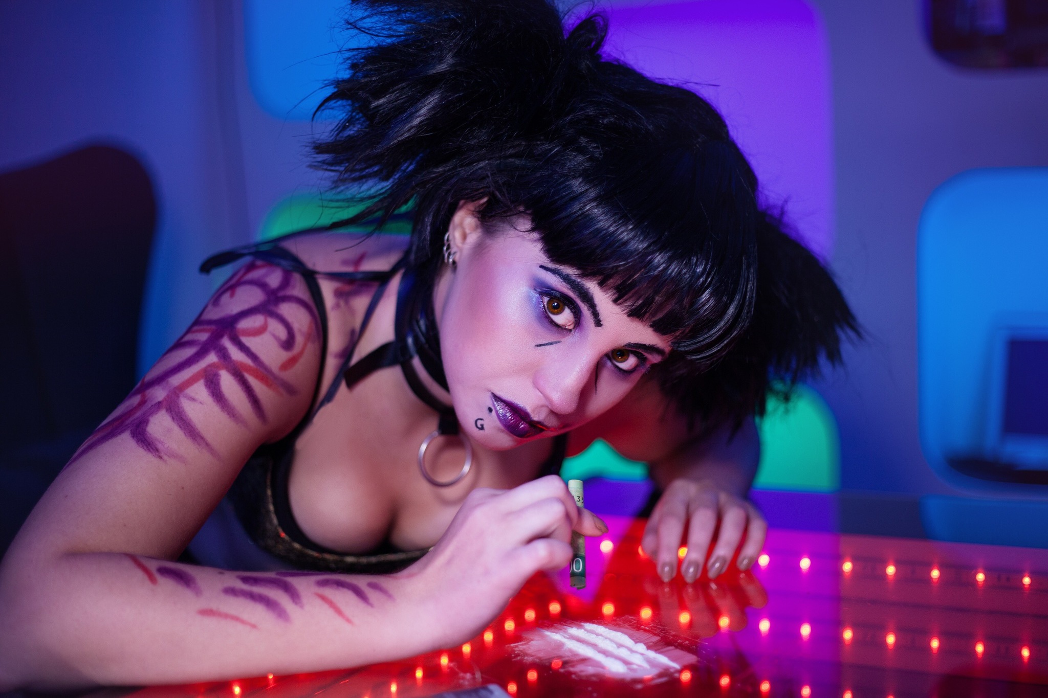 Love, dead and robots cosplay. Lora. - Love death and robots, Laura, Cosplay, Cyberpunk, Netflix, Longpost