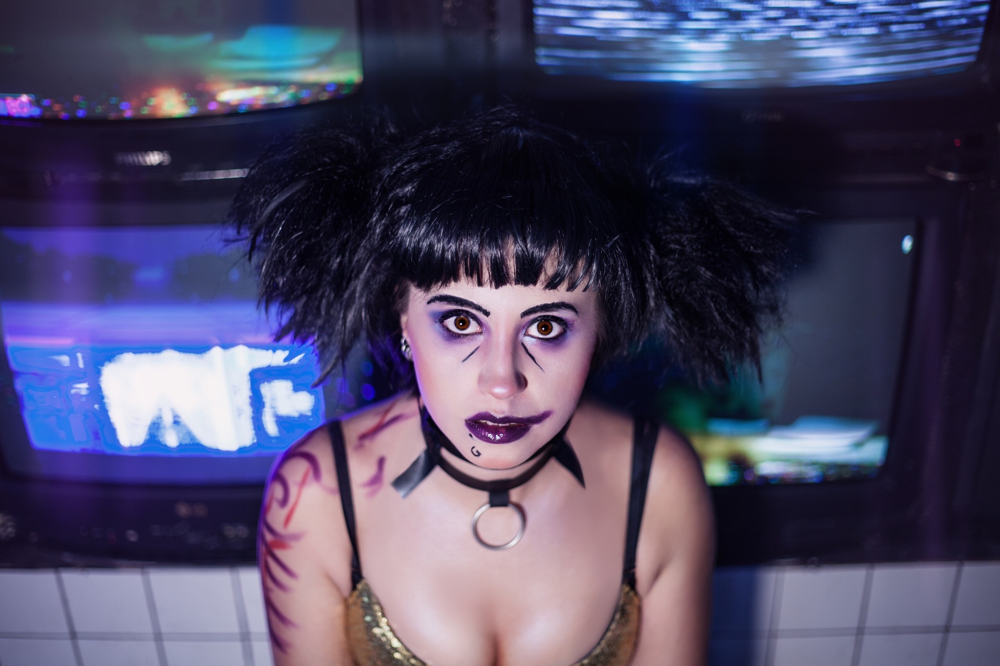 Love, dead and robots cosplay. Lora. - Love death and robots, Laura, Cosplay, Cyberpunk, Netflix, Longpost