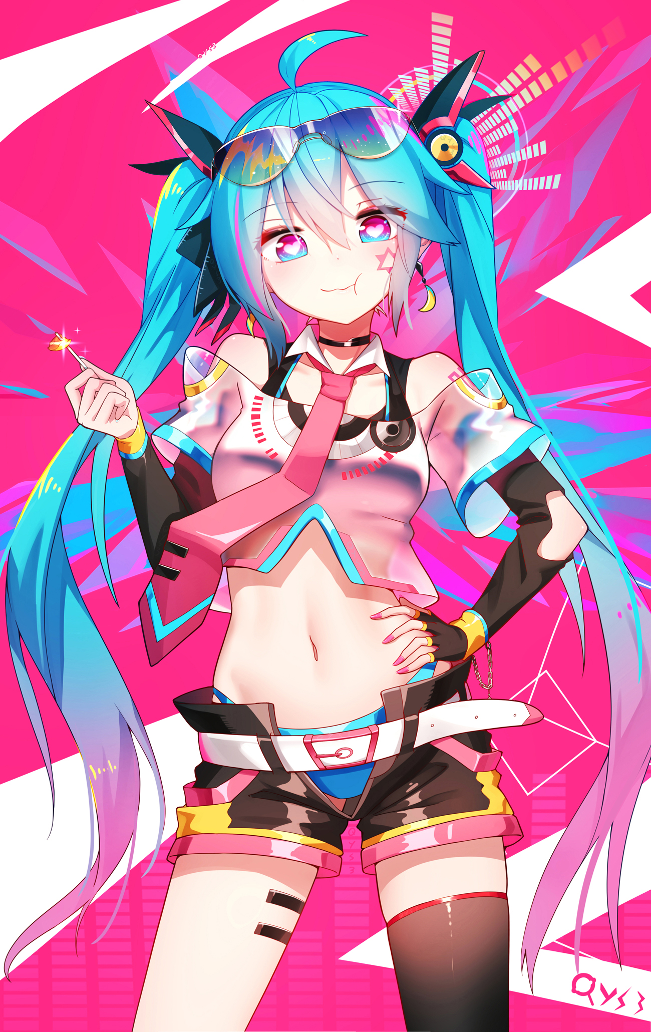 Miku - Anime Art, Hatsune Miku, Vocaloid, Qys3