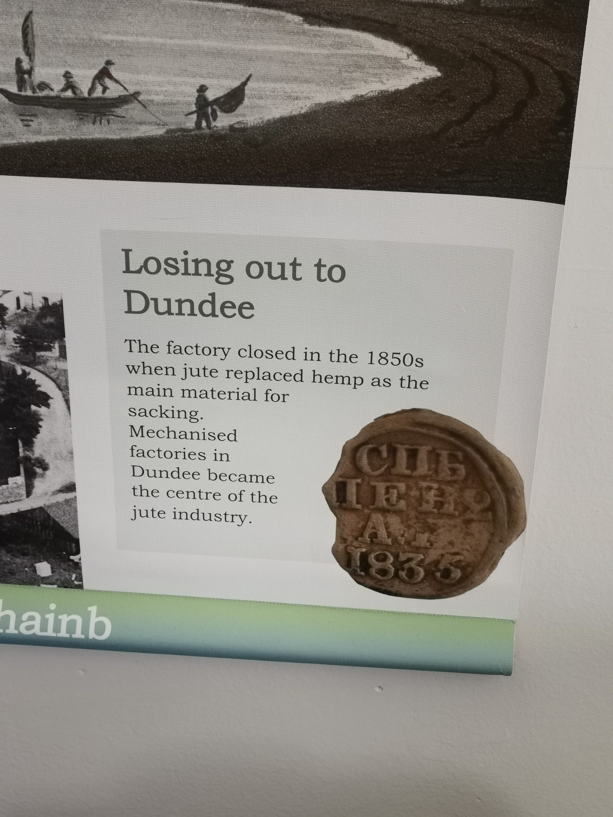 Unexpected finds at the Scottish Museum - My, Scotland, Great Britain, Museum, Hemp, Saint Petersburg, Riga, Narva, Longpost