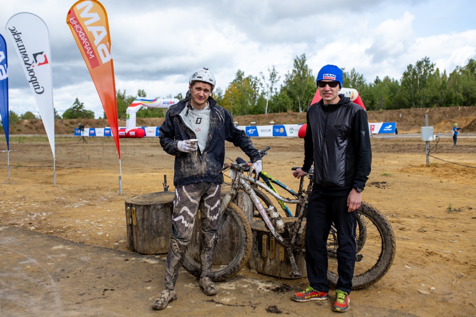 Adventures of fatovod and dhshnik on a country bike race - My, Bicycle racing, Cycling, Cross Country, Fatbike, Longpost