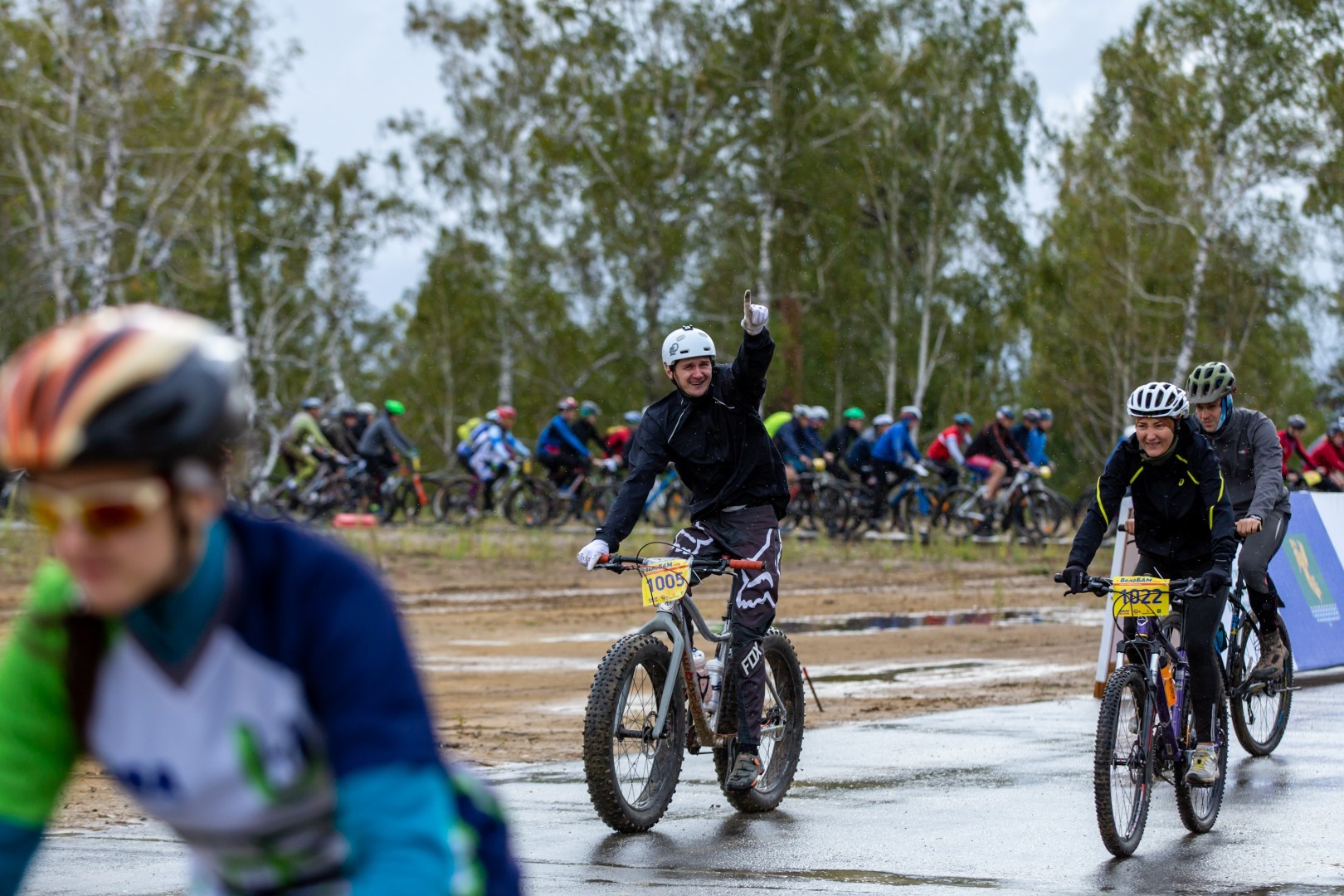 Adventures of fatovod and dhshnik on a country bike race - My, Bicycle racing, Cycling, Cross Country, Fatbike, Longpost