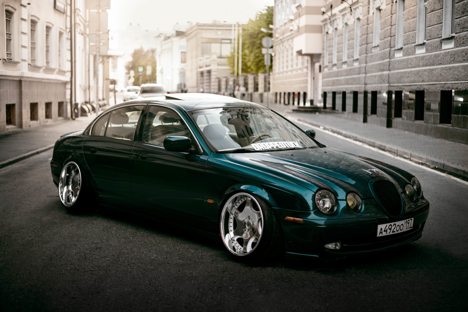 Королевский стенс: Jaguar S-Type - Моё, Bodybeat, Ягуар, Stance, Длиннопост