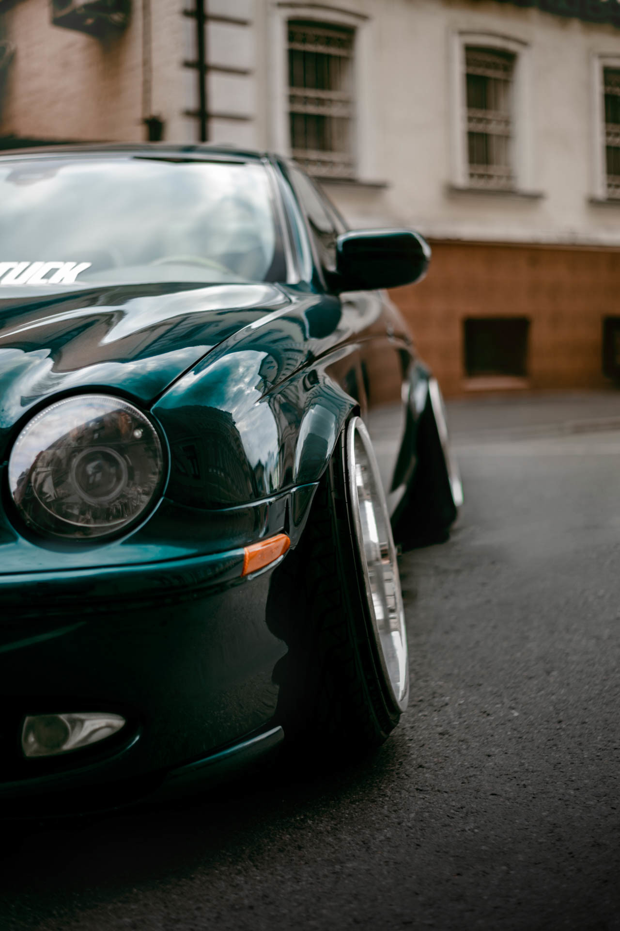 Королевский стенс: Jaguar S-Type - Моё, Bodybeat, Ягуар, Stance, Длиннопост