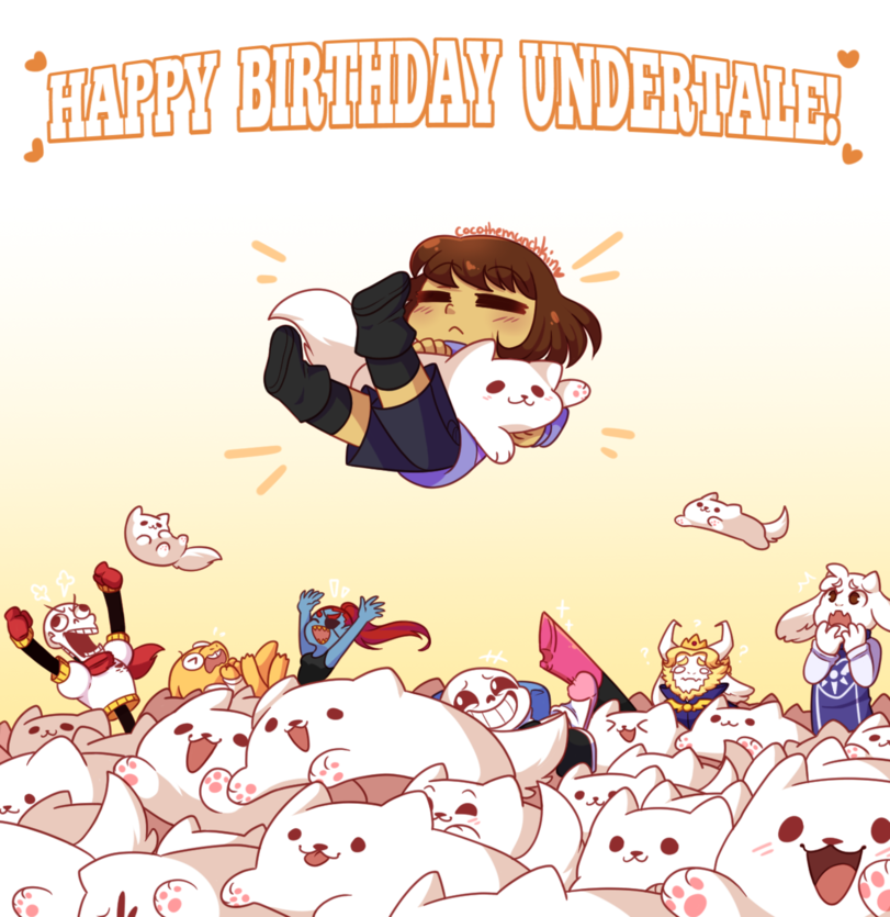 Undertale 4th Anniversary Art Collection - Undertale, Alltogether, Games, Longpost