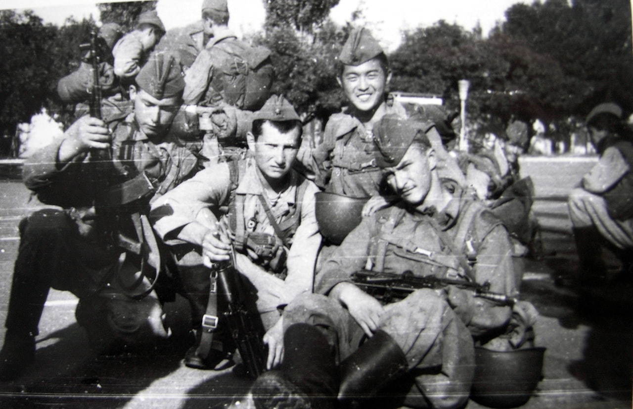 Summer 1988, Yerevan. - Airborne forces, the USSR, Armenian SSR, 1988