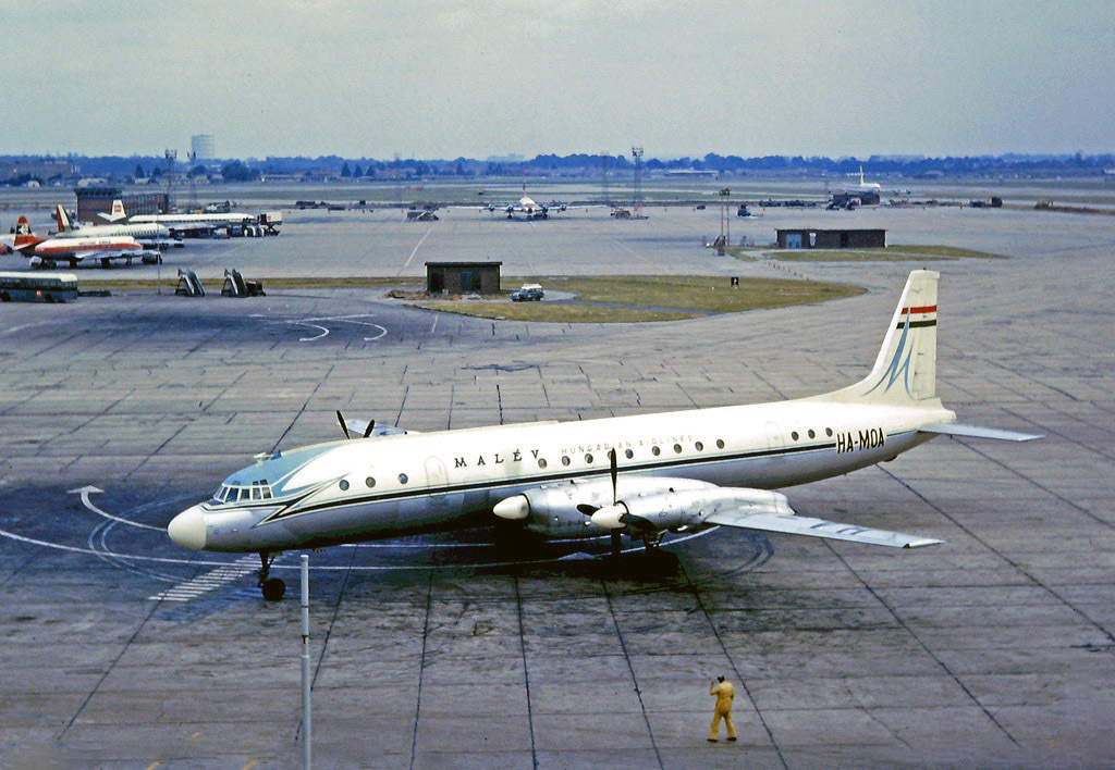 Very reliable aircraft Il-18 - My, IL-18, Airplane, Aviation, Museum, Aviation Museum, Hungary, Budapest, the USSR, Video, Longpost