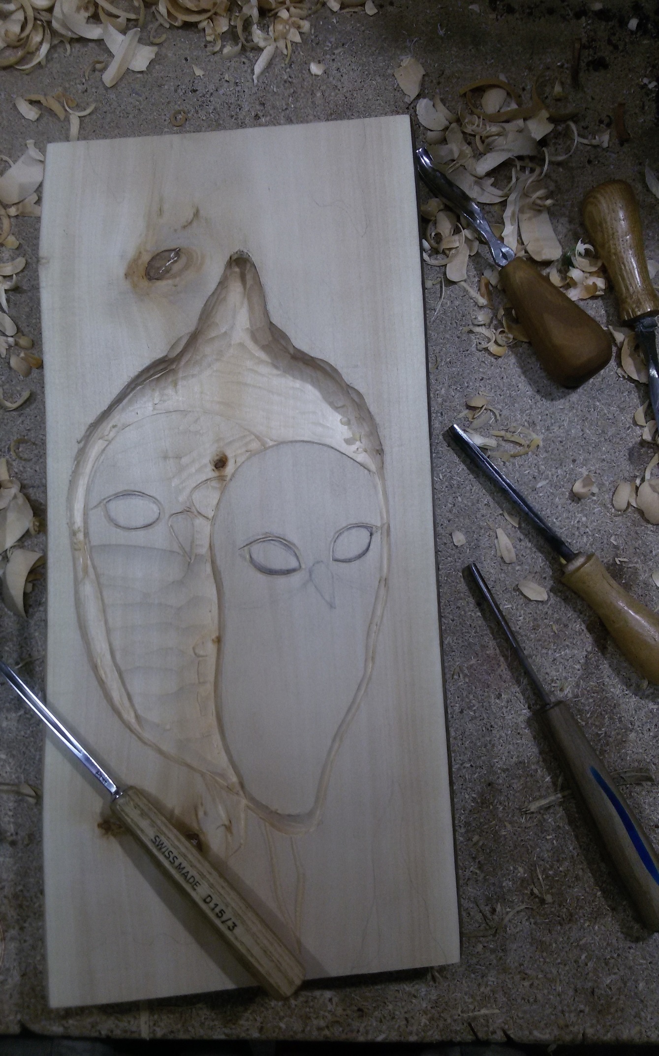 How to carve an owl - Wood carving, Owl, Master, Longpost