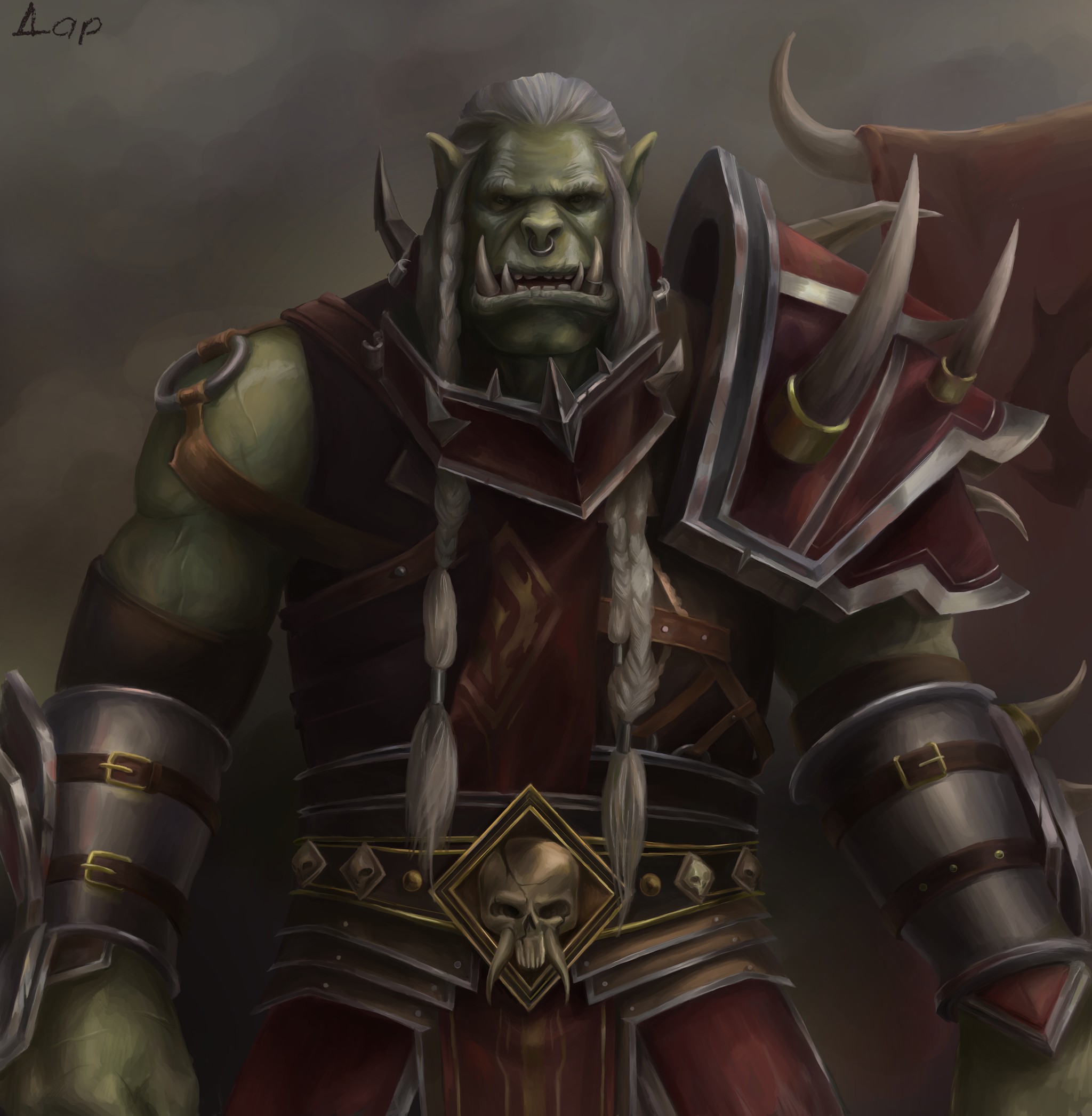 High Overlord - Warcraft, World of warcraft, Battle for Azeroth, Orcs, Art