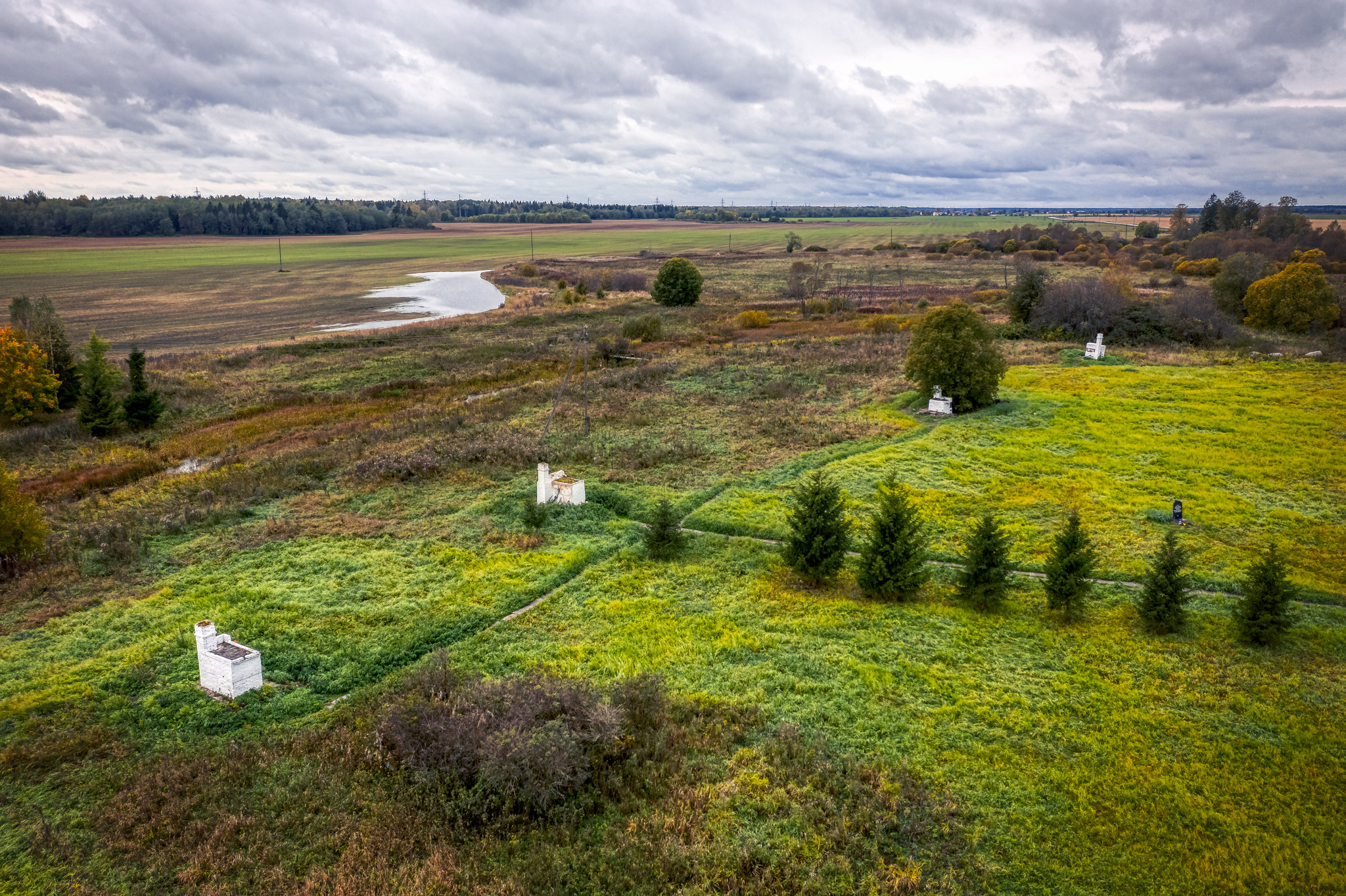 Fresh photos of stoves in the field (Russian Khatyn). - My, Bake, Monument, Video, Longpost, Leningrad region, 