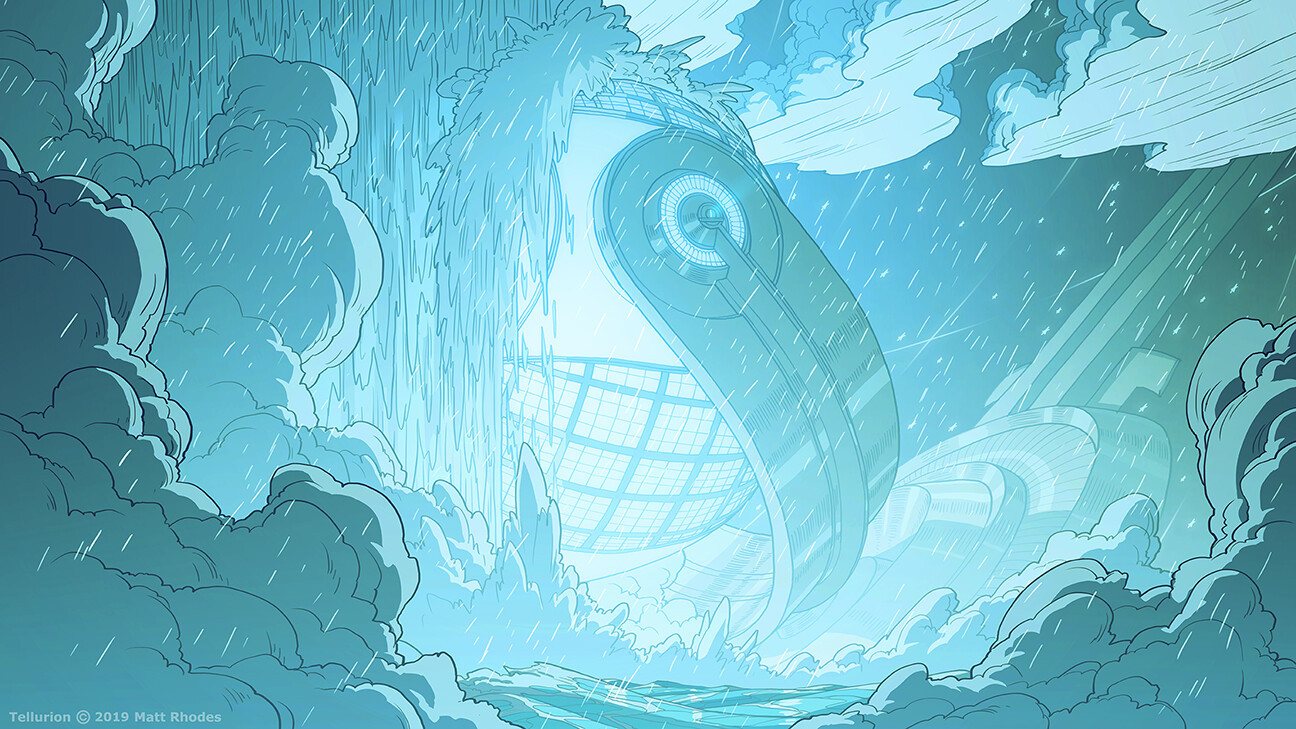 Tellurion [11] - Tellurion, Matt Rhodes, Art, Comics, Art, Fantasy, Adventures, Longpost