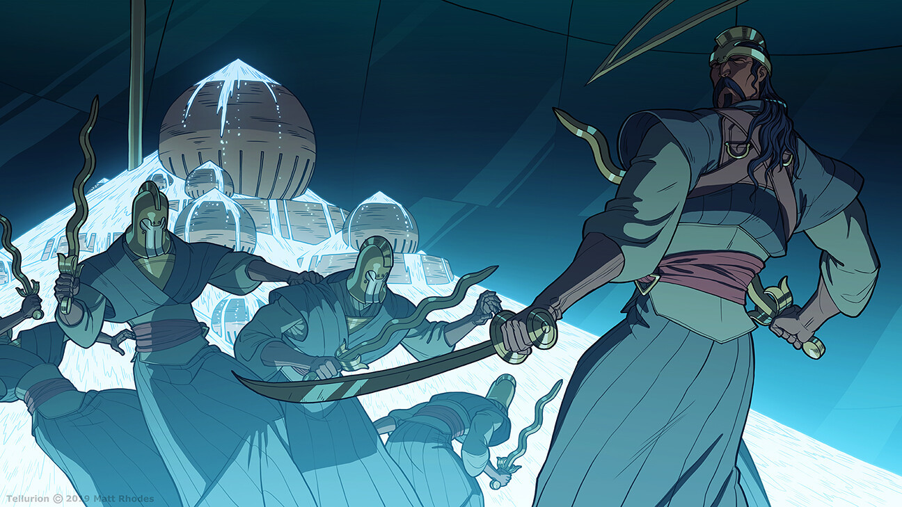 Tellurion [11] - Tellurion, Matt Rhodes, Art, Comics, Art, Fantasy, Adventures, Longpost