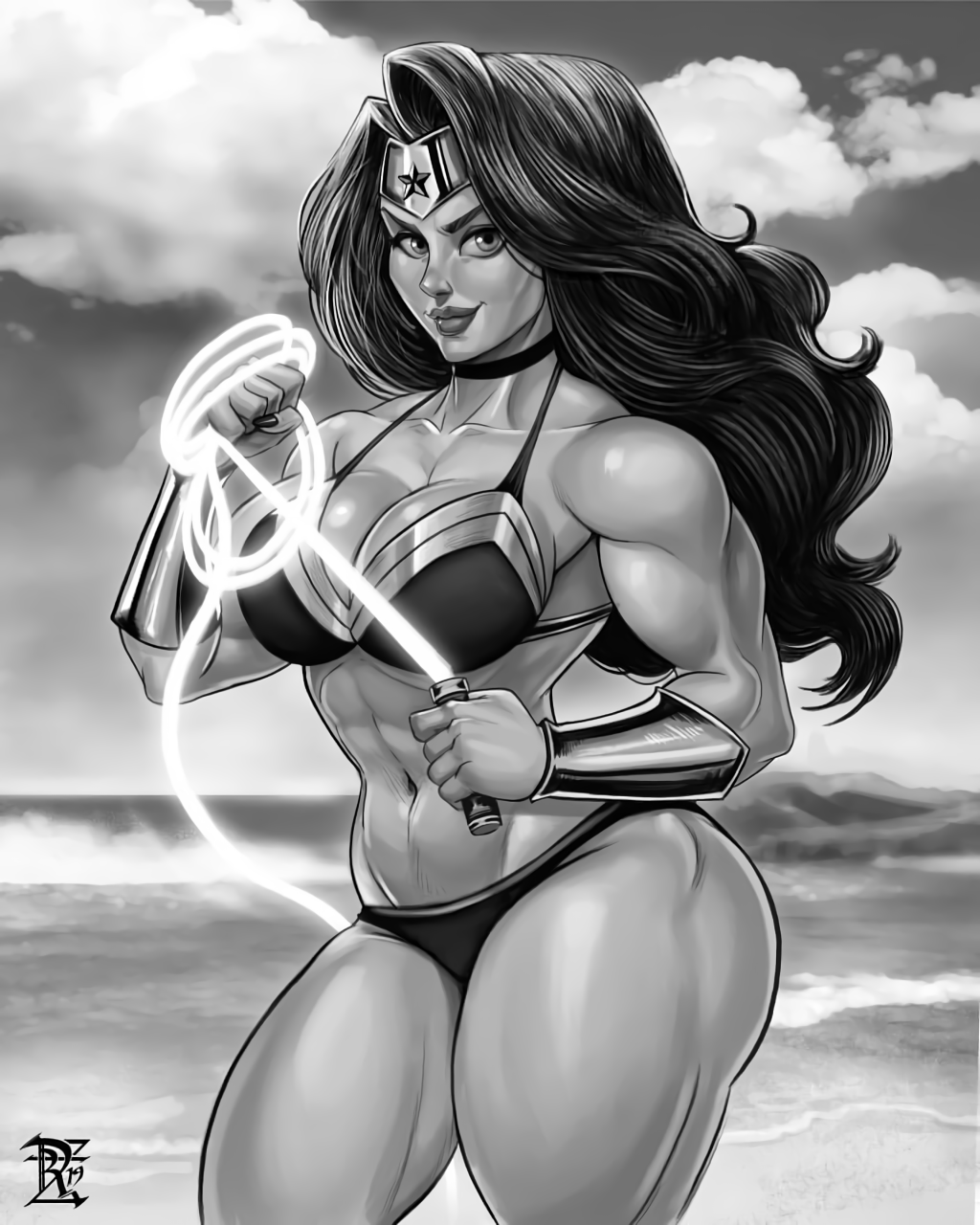 Wonder Woman - Strong girl, Art, Wonder Woman, DC, Dc comics, Girls, Longpost