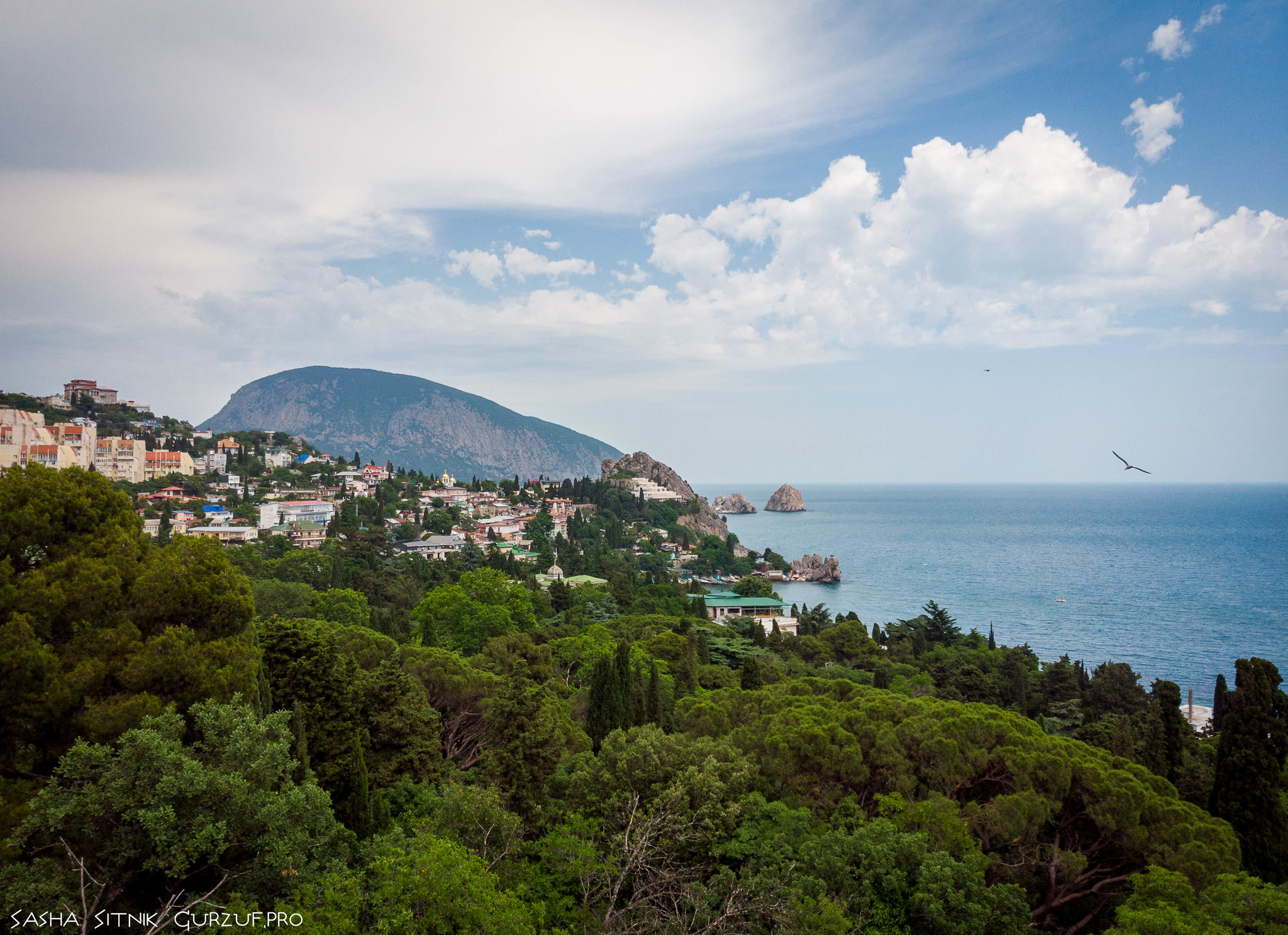 Gurzuf Crimea - My, Gurzuf, Yalta, Crimea, Sea, Nature, beauty, Russia, Longpost