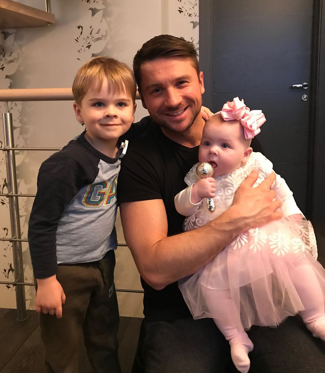 Sergey Lazarev showed his daughter for the first time - Sergey Lazarev, Daughter, Children