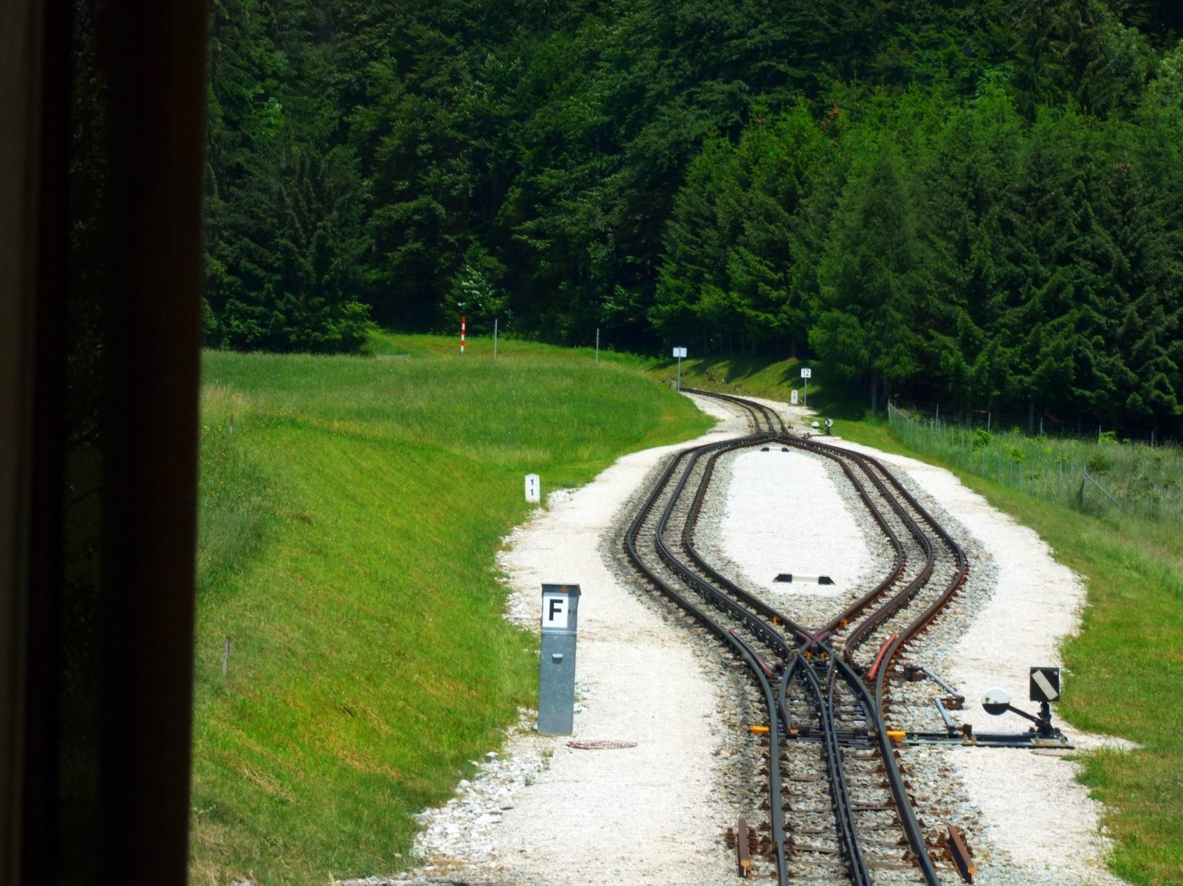 Schafbergbahn: the steepest cog railway in Austria. - Railway, Austria, Longpost, Locomotive, Gear rail, Video