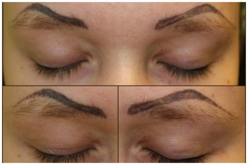 Unsuccessful eyebrow tattoo: the main mistakes. - My, Tattooing, Cosmetology, Aesthetics, Face, beauty, Longpost