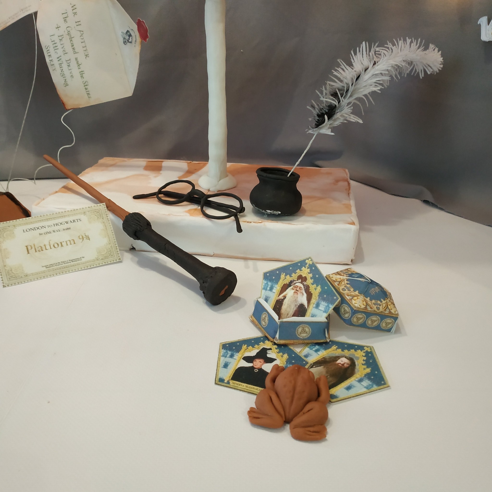 My competition entry - Cake, Fancy food, Harry Potter, Confectioner, Longpost