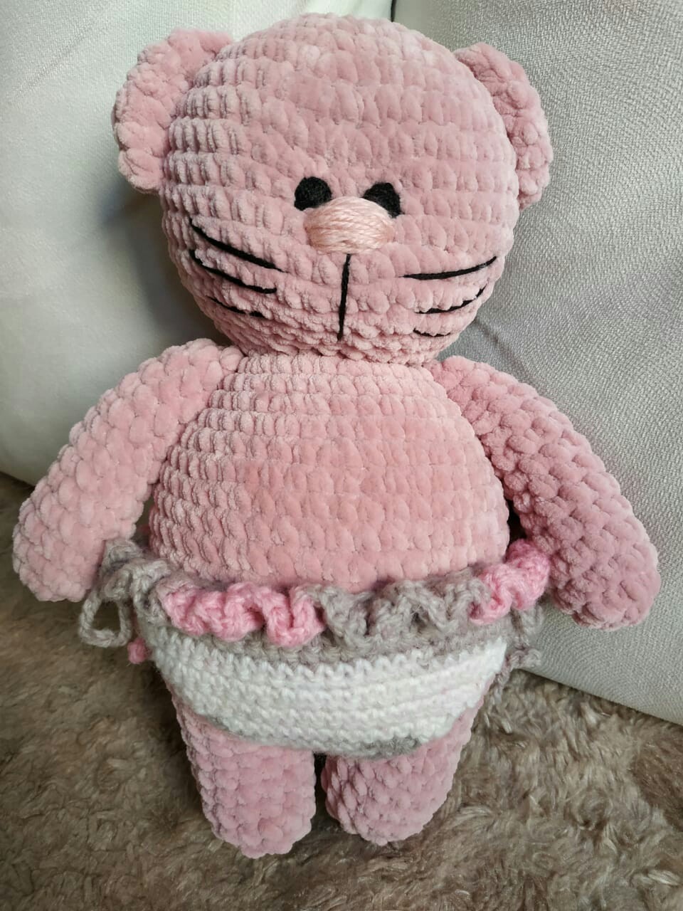 Some plush cuteness - My, Knitting, Crochet, Knitted toys, Needlework, Needlework without process, With your own hands, Amigurumi, Hobby, Longpost