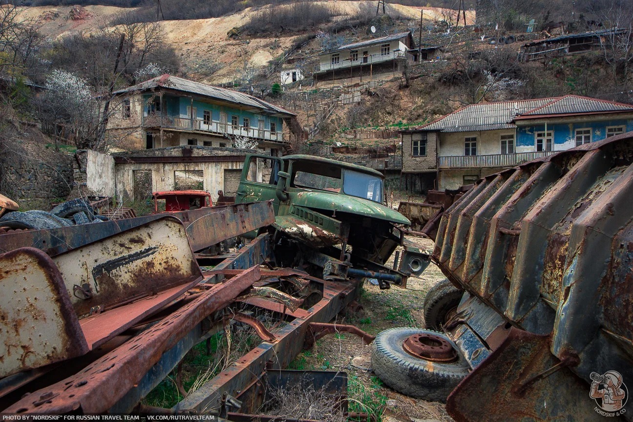 Cemetery of Equipment Just textured rusty equipment in the mountains of Transcaucasia - My, Urbex Armenia, Abandoned, Cemetery of Machinery, Urbanphoto, Longpost