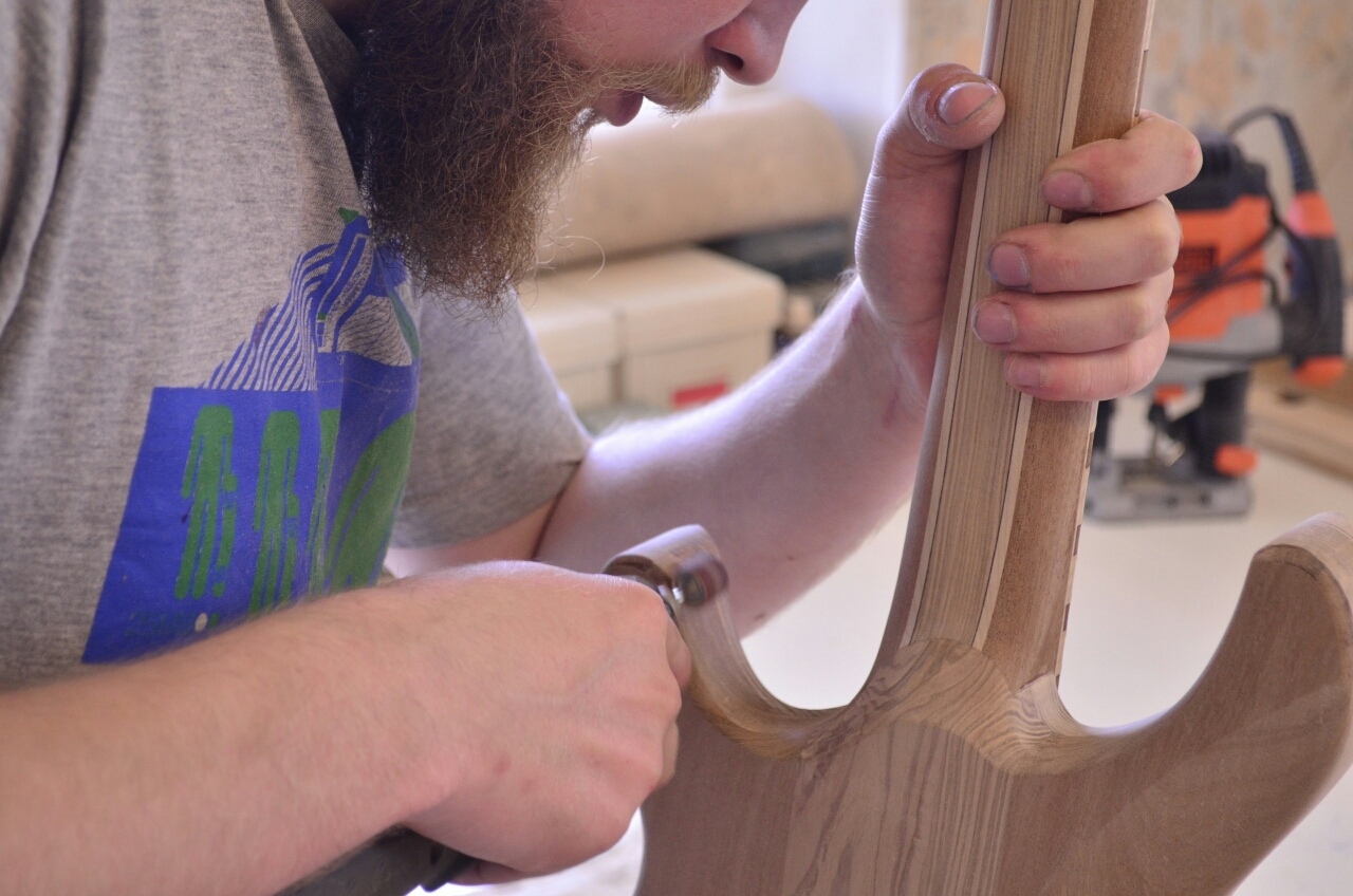 Band saw with your own hands. - My, Machine, Plywood machine, Band saw, Electric guitar, Creation, Longpost